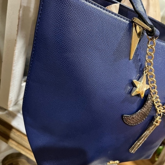 Kate Landry  blue foe Leather like new, like new - Picture 3 of 11